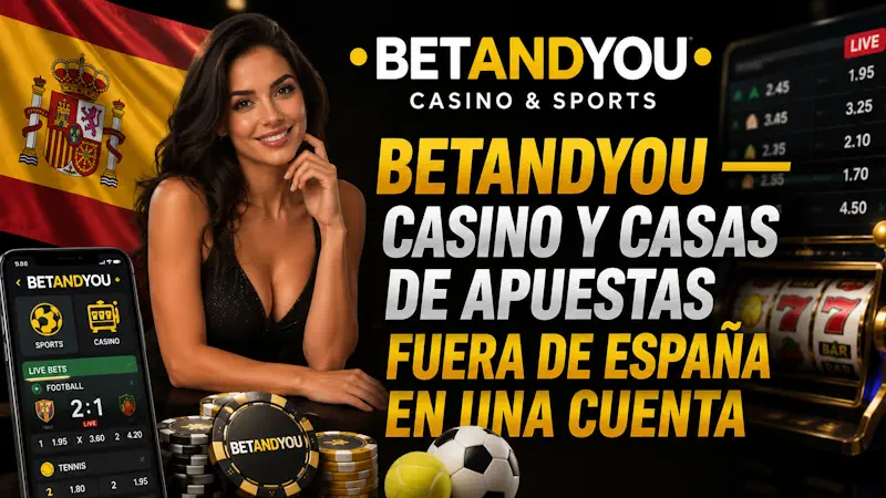 Betandyou — casino y casas de apuestas fuera de España en una cuenta
